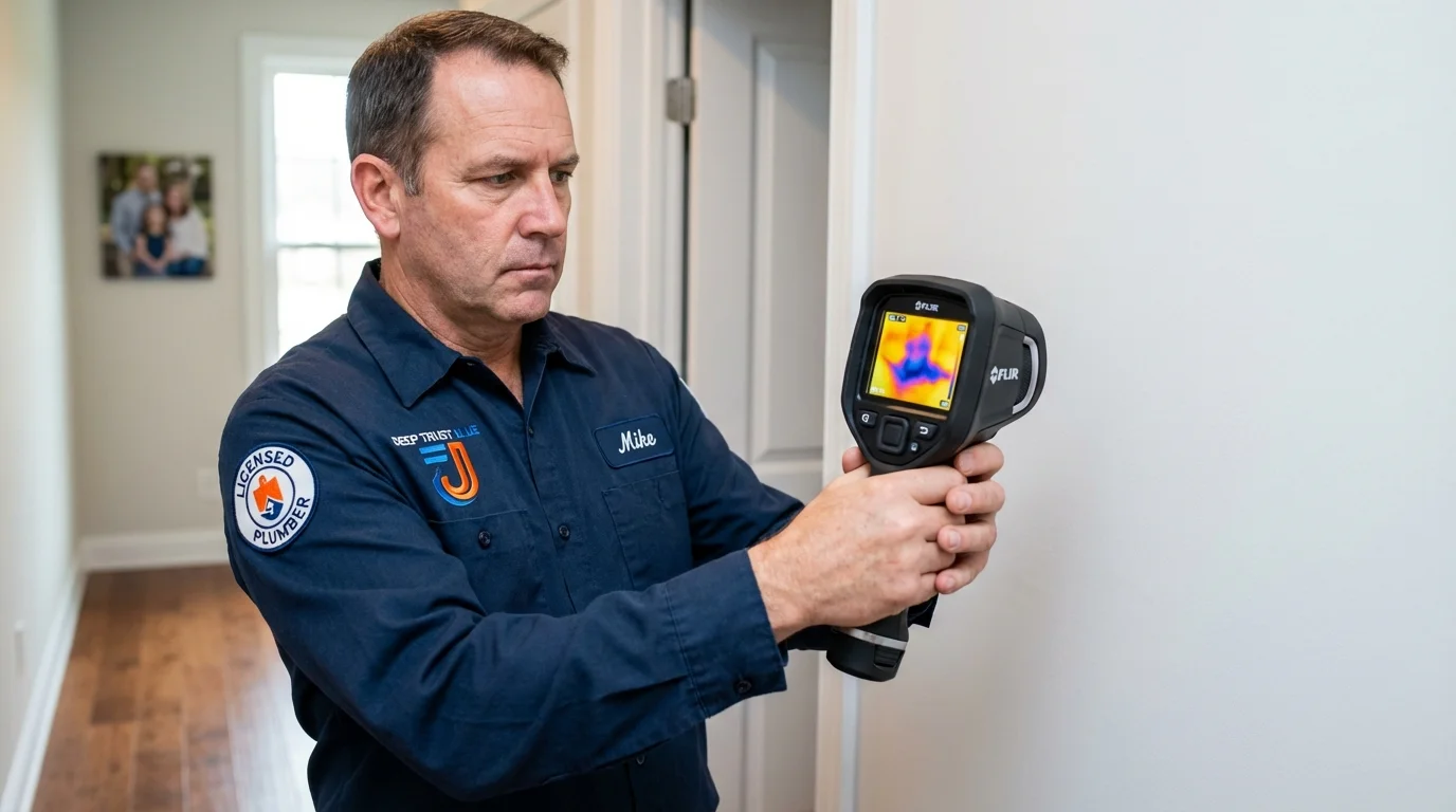 Thermal imaging leak detection by Johns Plumbing LLC in Litchfield Park